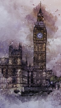 Big Ben w grafice