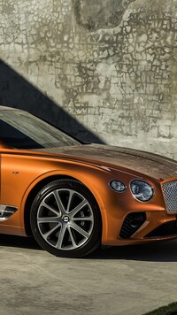 Brązowy Bentley Continental GT