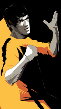 Bruce Lee w grafice