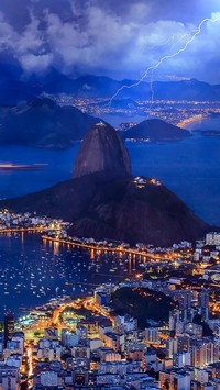 Burza nad Rio de Janeiro