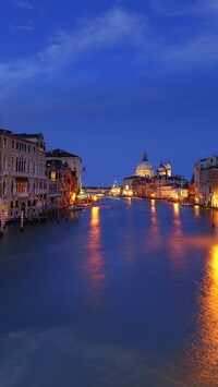 Canal Grande o zmierzchu