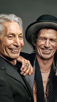 Charlie Watts i Keith Richards