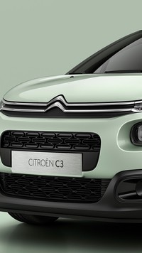 Citroen C3 ustawiony przodem