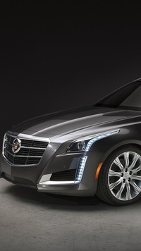 Czarny Cadillac CTS