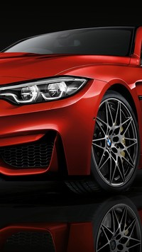 Czerwone BMW M4