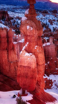Czerwone skały w Parku Narodowym Bryce Canyon