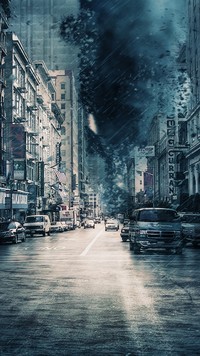 Deszczowa ulica