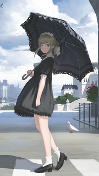 Dziewczyna z parasolem