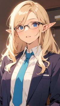 Elfka w okularach