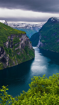 Fiord Geirangerfjorden