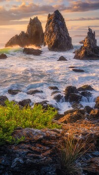 Formacja skalna Camel Rock w Bermagui