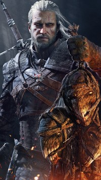 Geralt z Rivii w grze Wiedźmin 3