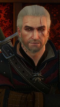 Geralt z Rivii z gry Wiedźmin 2