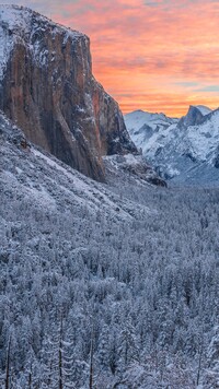 Góra El Capitan i dolina Yosemite Valley