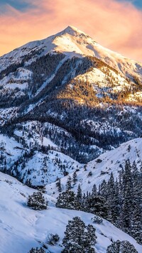 Góra Mount Abrams zimą