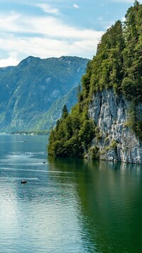 Górskie jezioro Konigssee