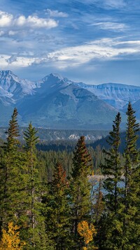 Góry Skaliste w Parku Narodowym Banff