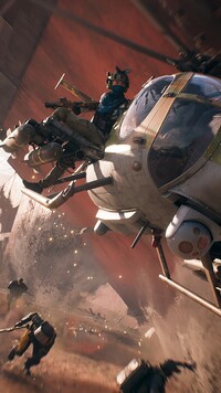 Helikopter podczas walki z gry Battlefield 2042