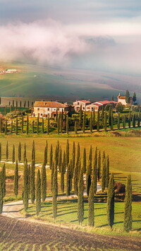 Hotel Agriturismo na wzgórzach Toskanii