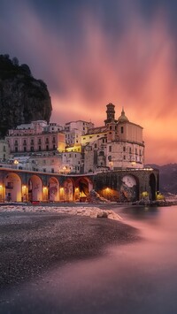 Hotel nad morzem w Amalfi