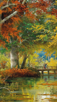 Jesień w malarstwie Aloisa Arneggera