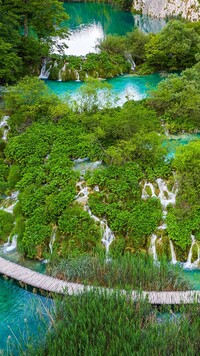 Jeziora i wodospady w Chorwacji