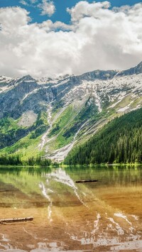 Jezioro Avalanche Lake w Montanie