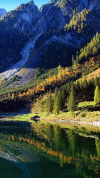 Jezioro Gosau w Alpach