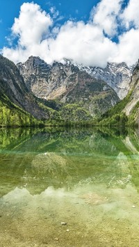 Jezioro Konigssee w górach