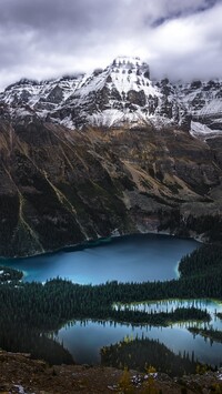 Jezioro Mary Lake i OHara