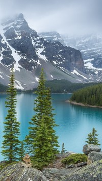 Jezioro Moraine w Kanadzie