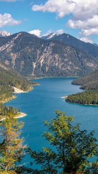 Jezioro Plansee w Austrii