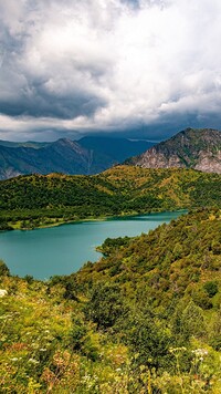 Jezioro Sary Chelek Lake