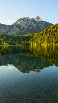 Jezioro Schwansee w Bawarii