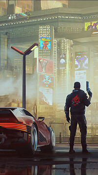Kadr z gry Cyberpunk 2077