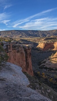 Kanion McDonald i skały w Kolorado