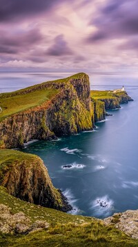 Klif nad morzem Szkockim
