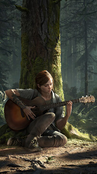 Kobieta z gitarą z gry The Last of Us