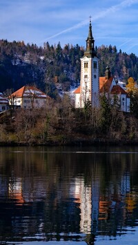 Kościół Zwiastowania Marii Panny na wyspie Blejski Otok