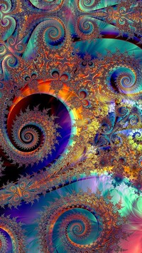 Kolorowe spirale