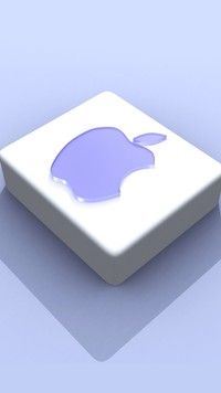 Kostka z logo Apple