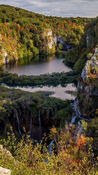 Krajobraz Parku Narodowego Jezior Plitwickich