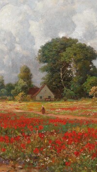 Krajobraz wsi w malarstwie Aloisa Arneggera