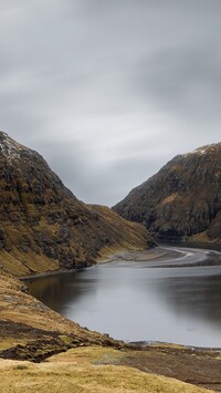 Laguna Pollurin na Wyspach Owczych