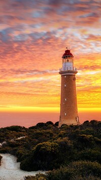 Latarnia Cape du Couedic w Australii