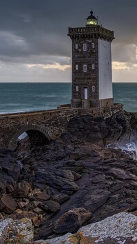 Latarnia morska Kermorvan Lighthouse