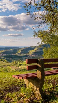 Ławka z widokiem na Vogtsburg