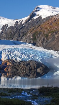 Lodowiec Portage Glacier