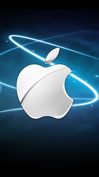 Logo Apple w zarysie