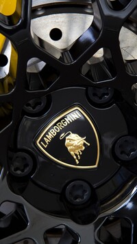 Logo Lamborghini na kole
